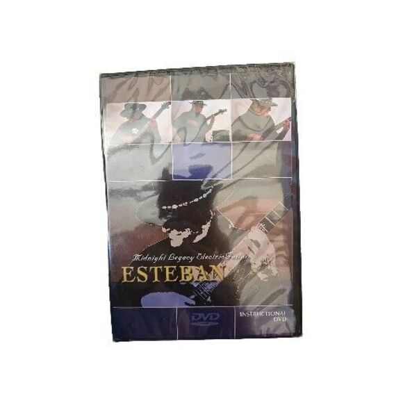 Esteban: Midnight Legacy Electric Guitar Instructional DVD New Sealed Music - Picture 1 of 3